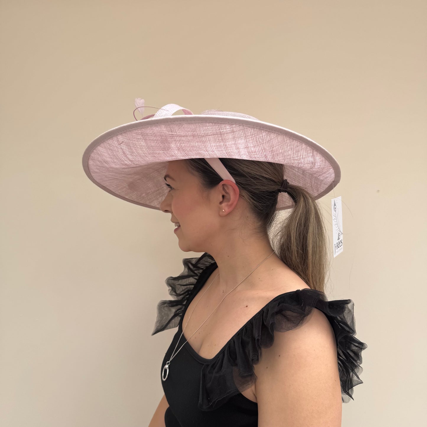J Bees JB25/63 Quartz Pink Hat On Headband