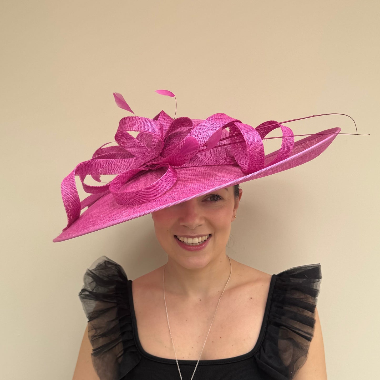 J Bees JB25/63 Magenta Pink Hat On Headband