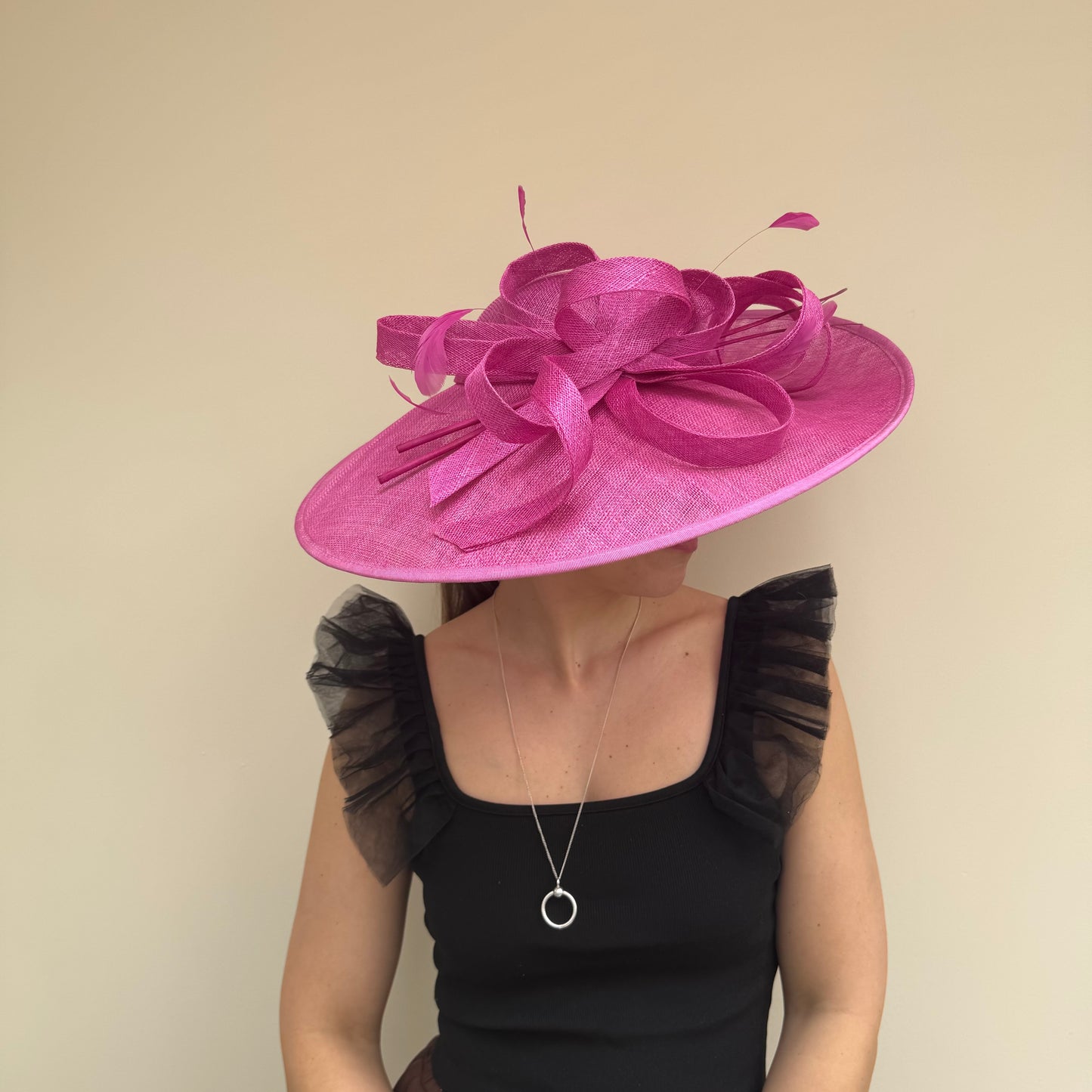 J Bees JB25/63 Magenta Pink Hat On Headband