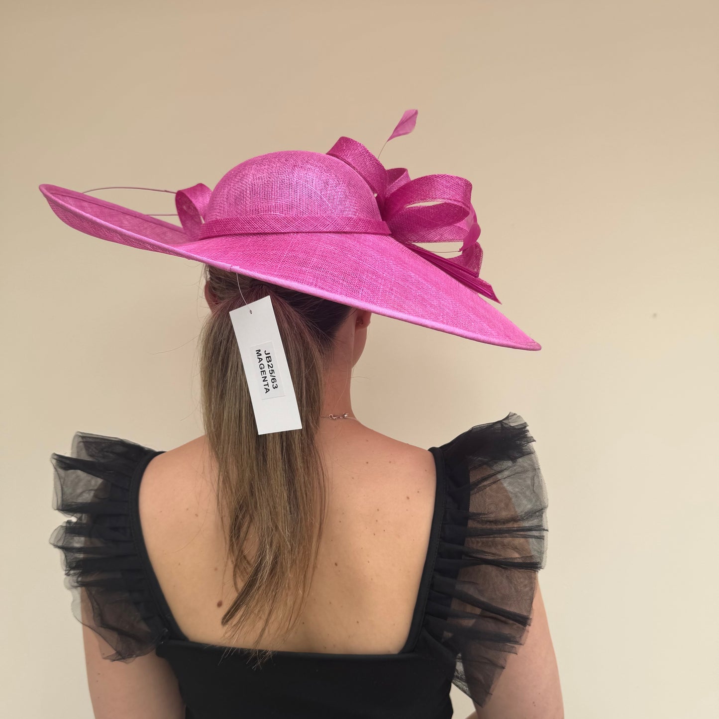 J Bees JB25/63 Magenta Pink Hat On Headband