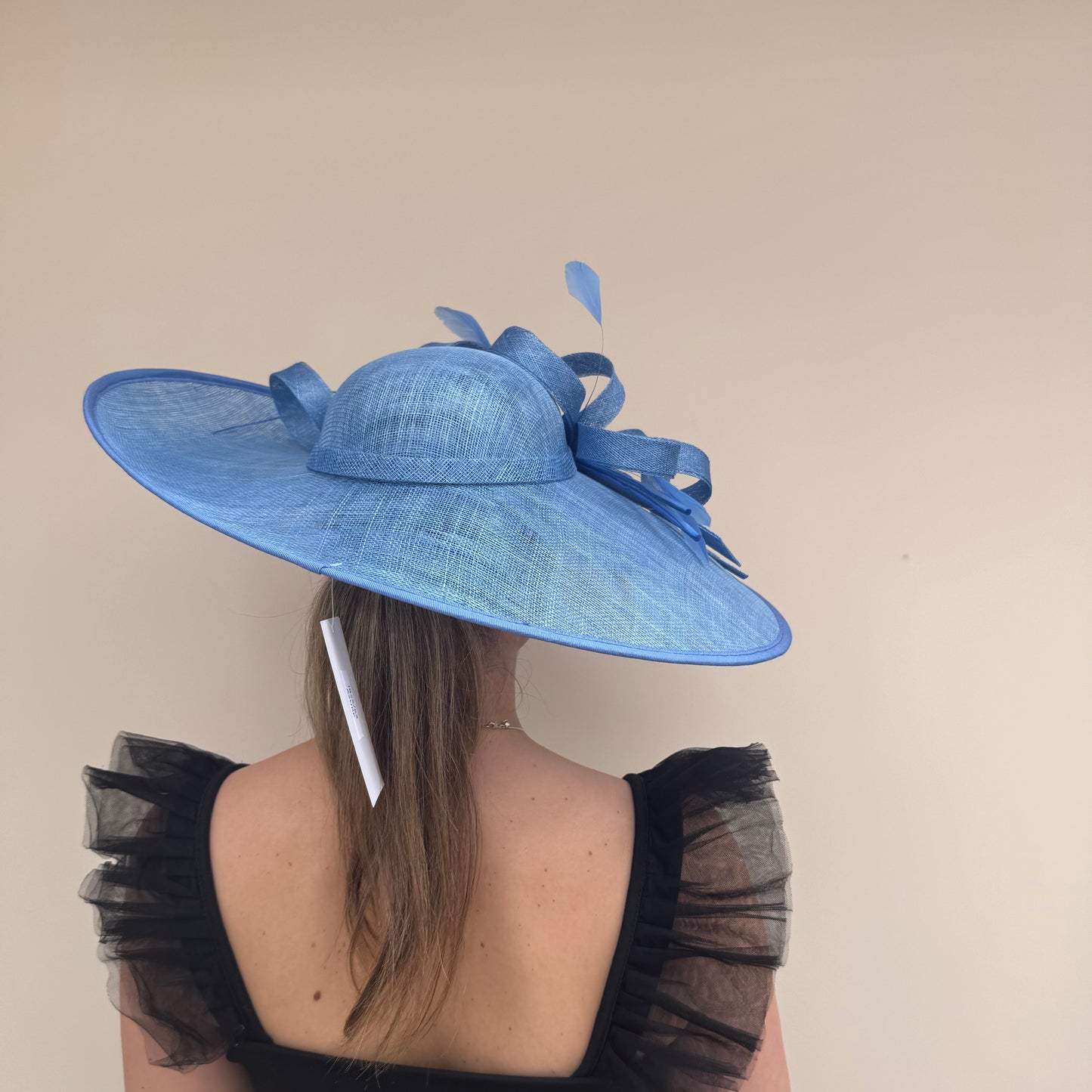 J Bees JB25/63 Azure Blue Hat On Headband