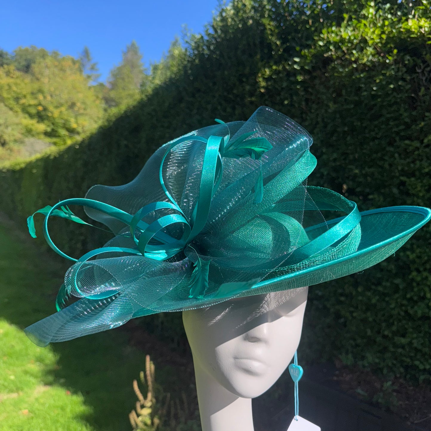 Max and Ellie OD3 Emerald Dark Green Crin and Satin Large Hatinator
