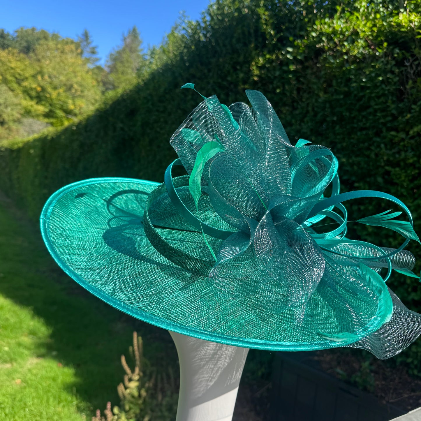 Max and Ellie OD3 Emerald Dark Green Crin and Satin Large Hatinator