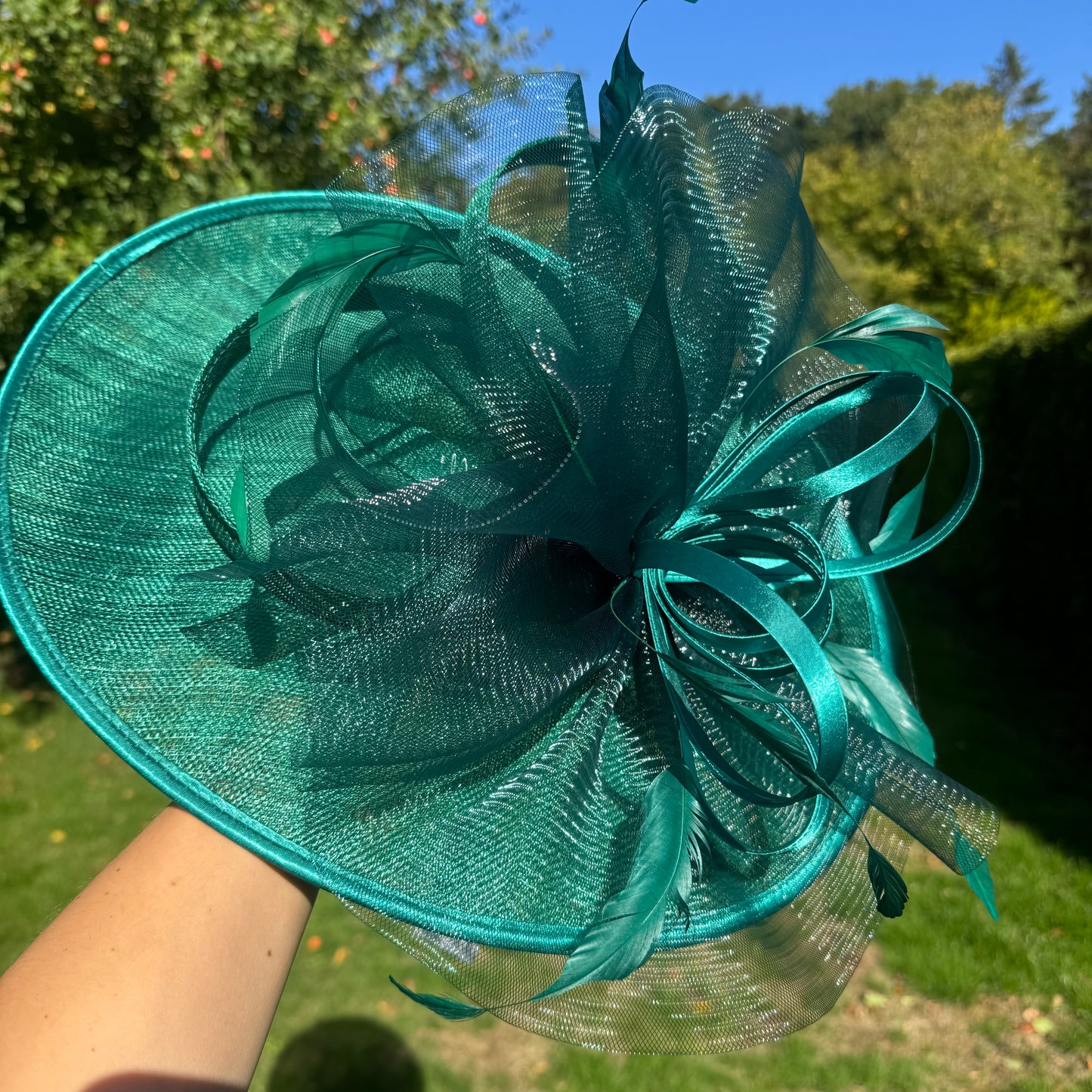 Max and Ellie OD3 Emerald Dark Green Crin and Satin Large Hatinator