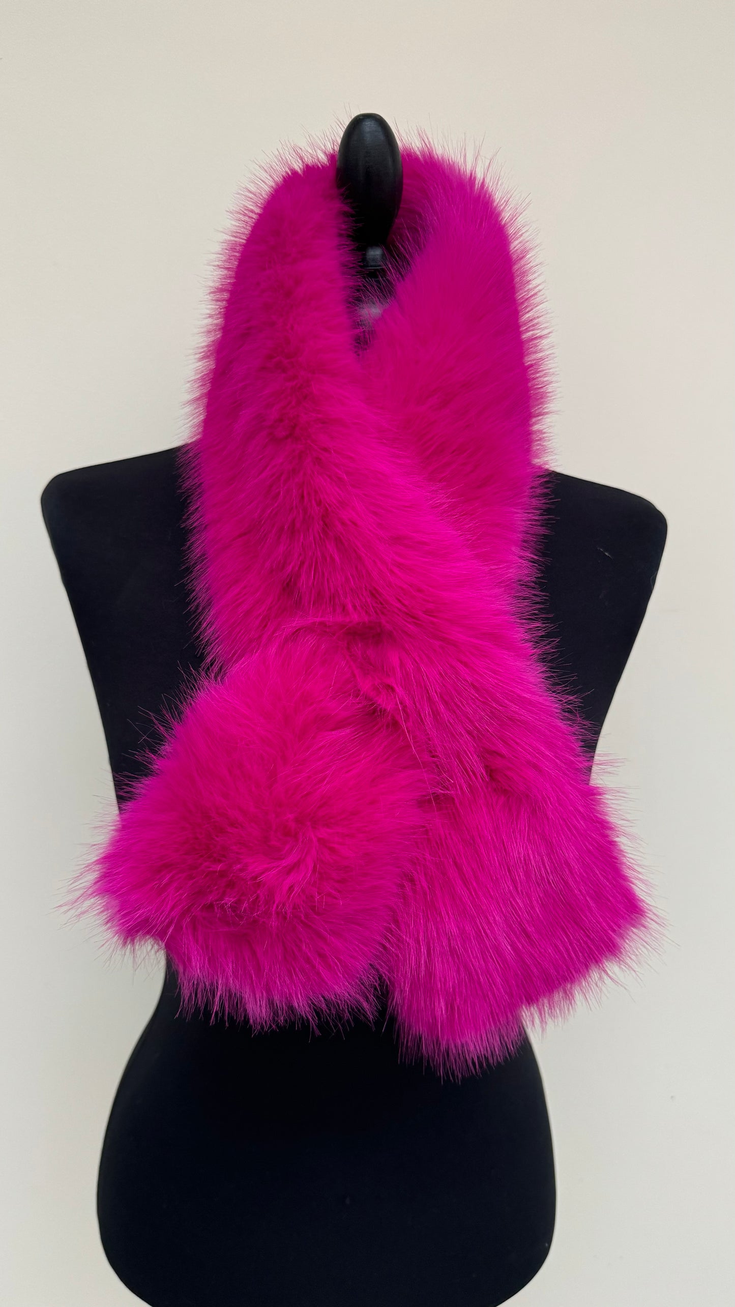 Park Lane Fur Collar Scarf