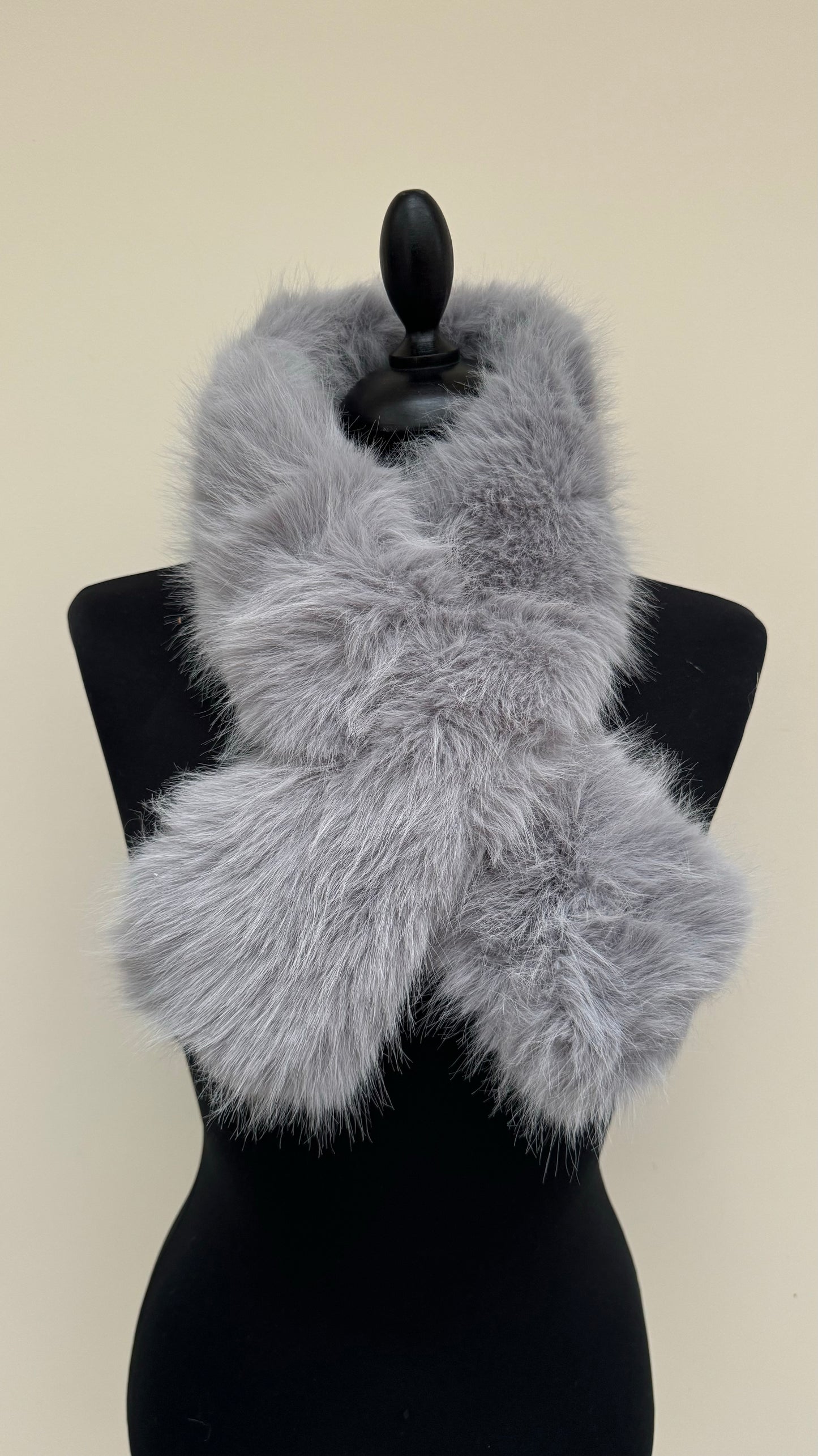 Park Lane Fur Collar Scarf