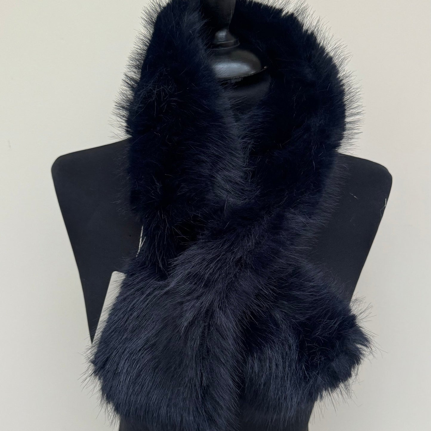 Park Lane Fur Collar Scarf