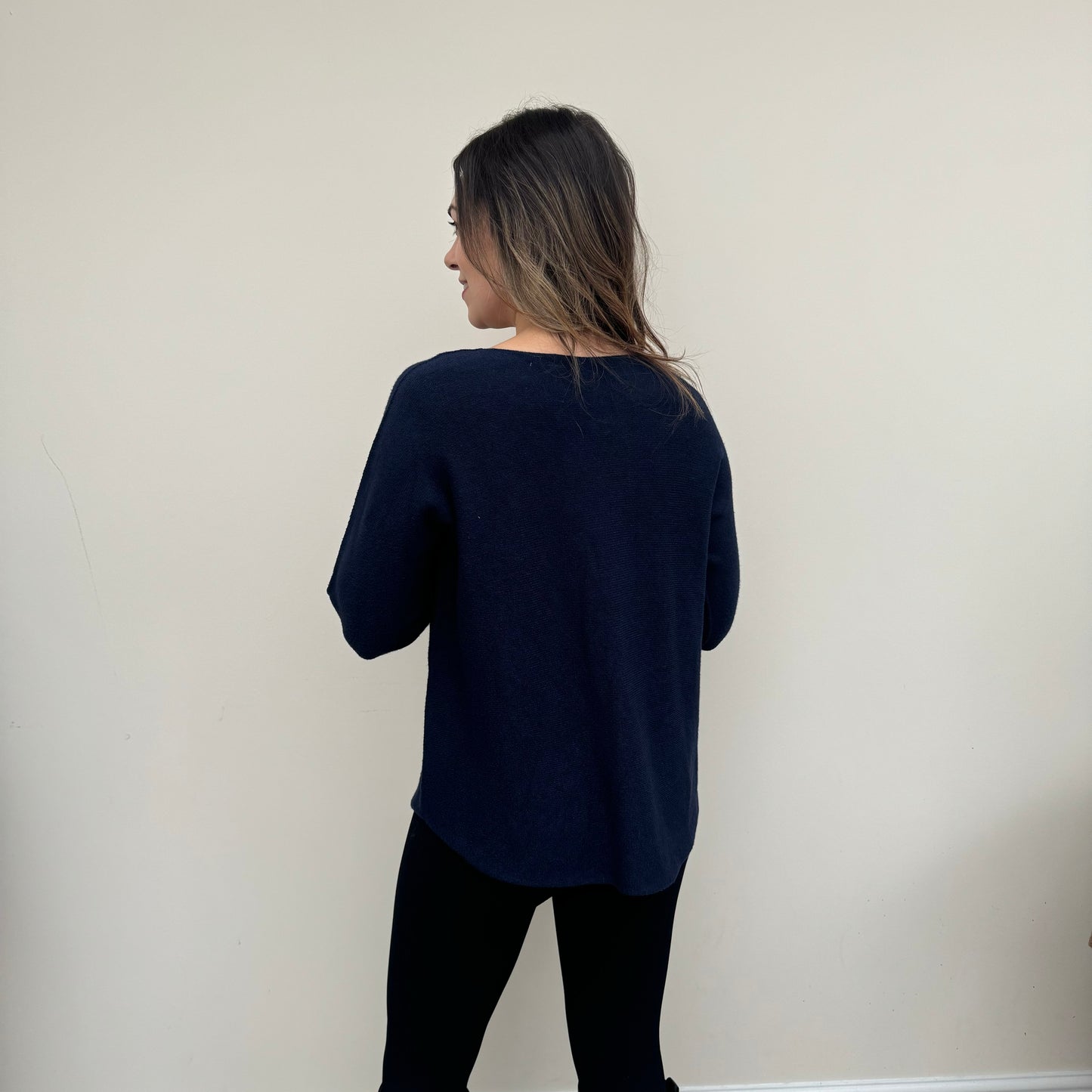 Round neck jumper