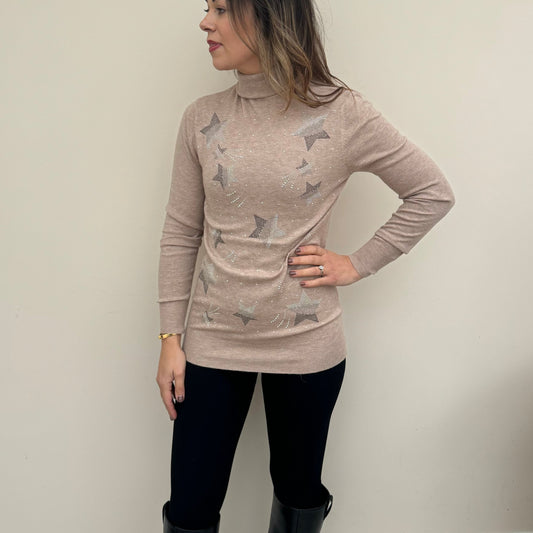 Sequin Polo