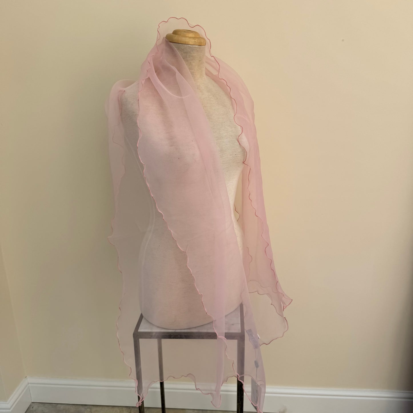 Max and Ellie OS4 Girly Pink Sheer Wrap
