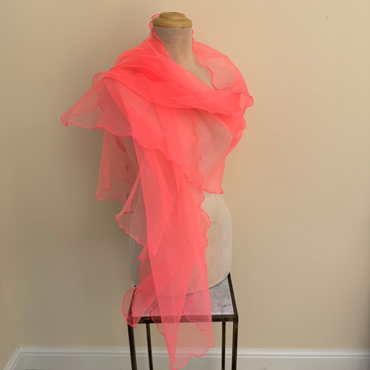 Max and Ellie OS4 Flo Pink Sheer Wrap