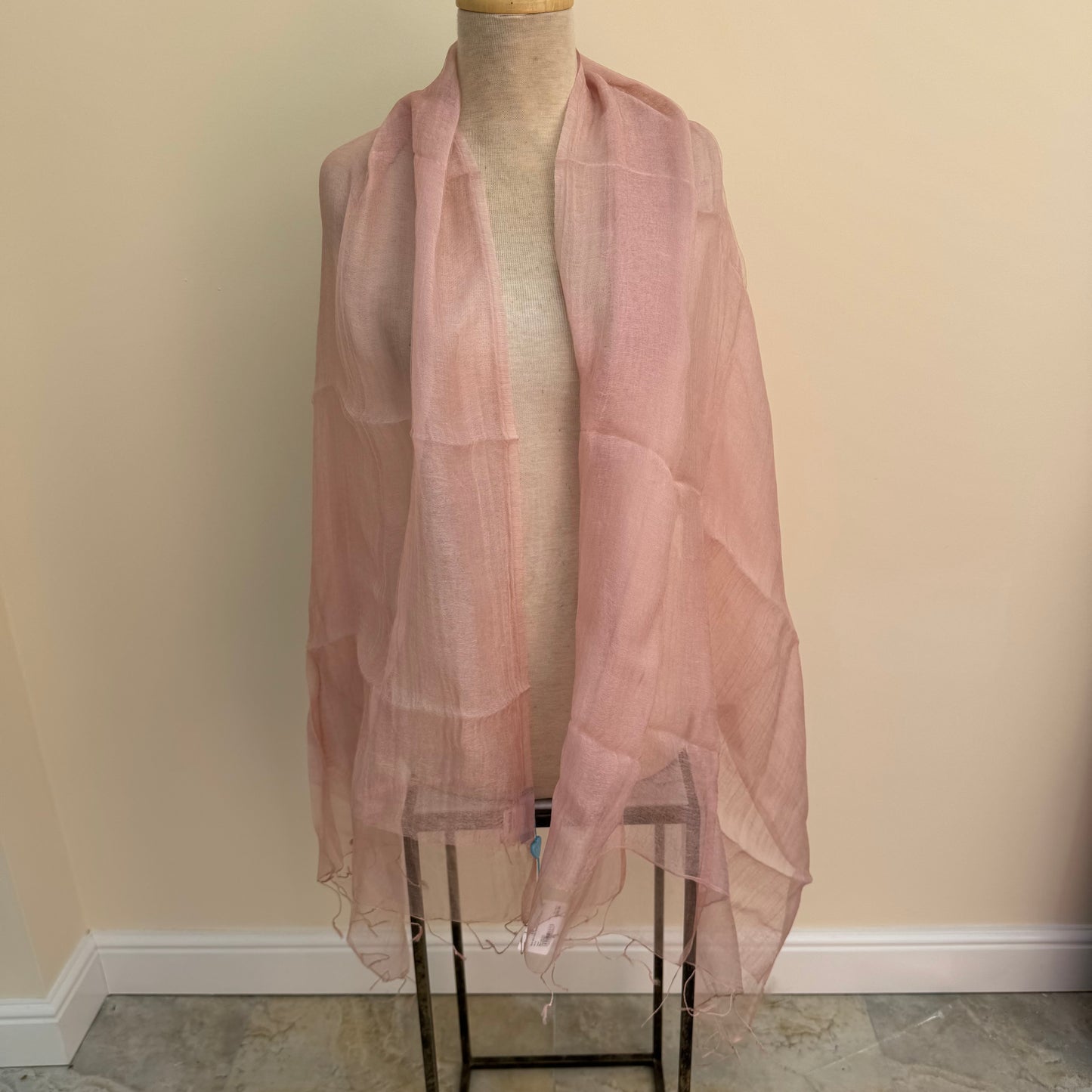 Max and Ellie CS8 Candy/Blush Silk & Cotton Wrap