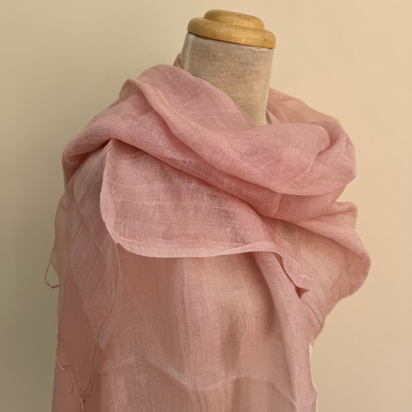 Max and Ellie CS8 Candy/Blush Silk & Cotton Wrap