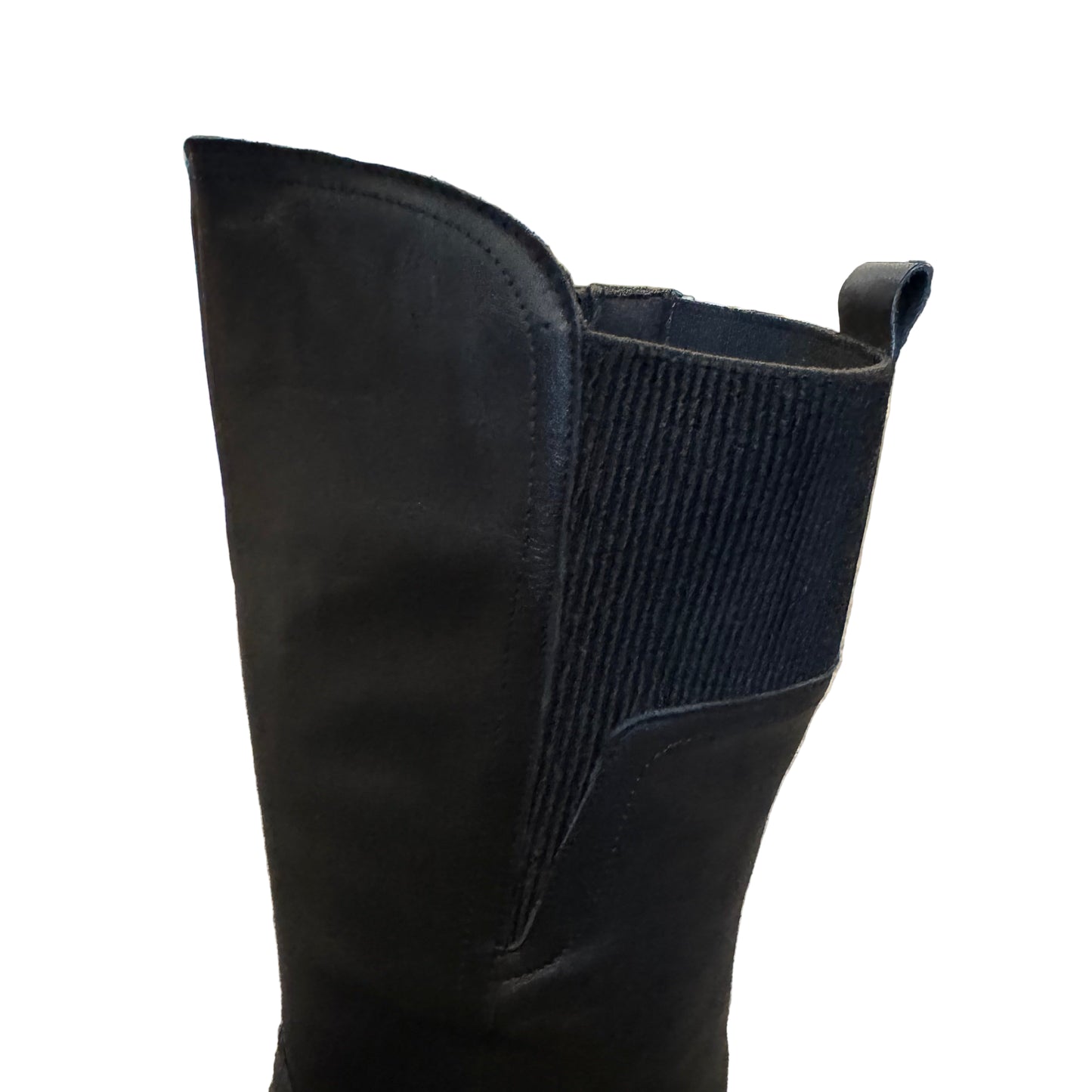 Modella Toulon Leather Long Boot Wedge Sole