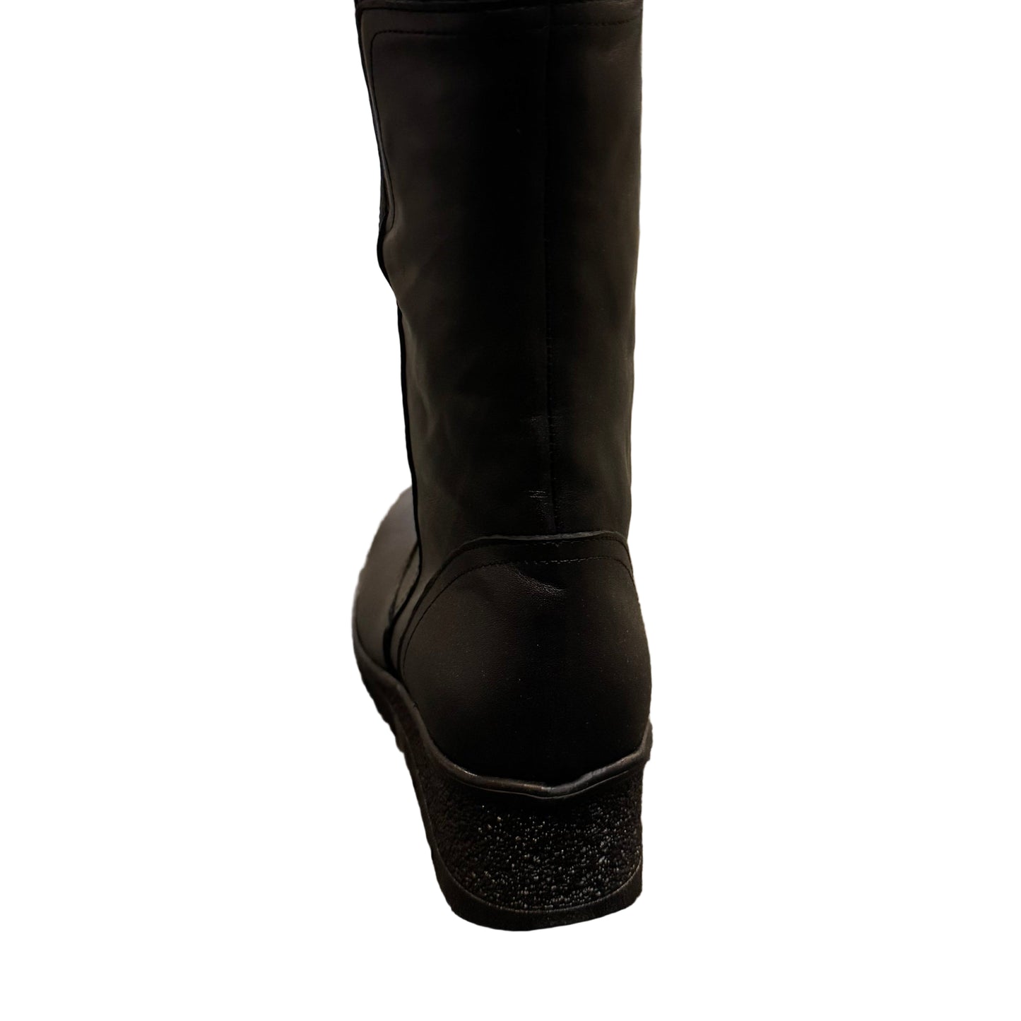 Modella Toulon Leather Long Boot Wedge Sole