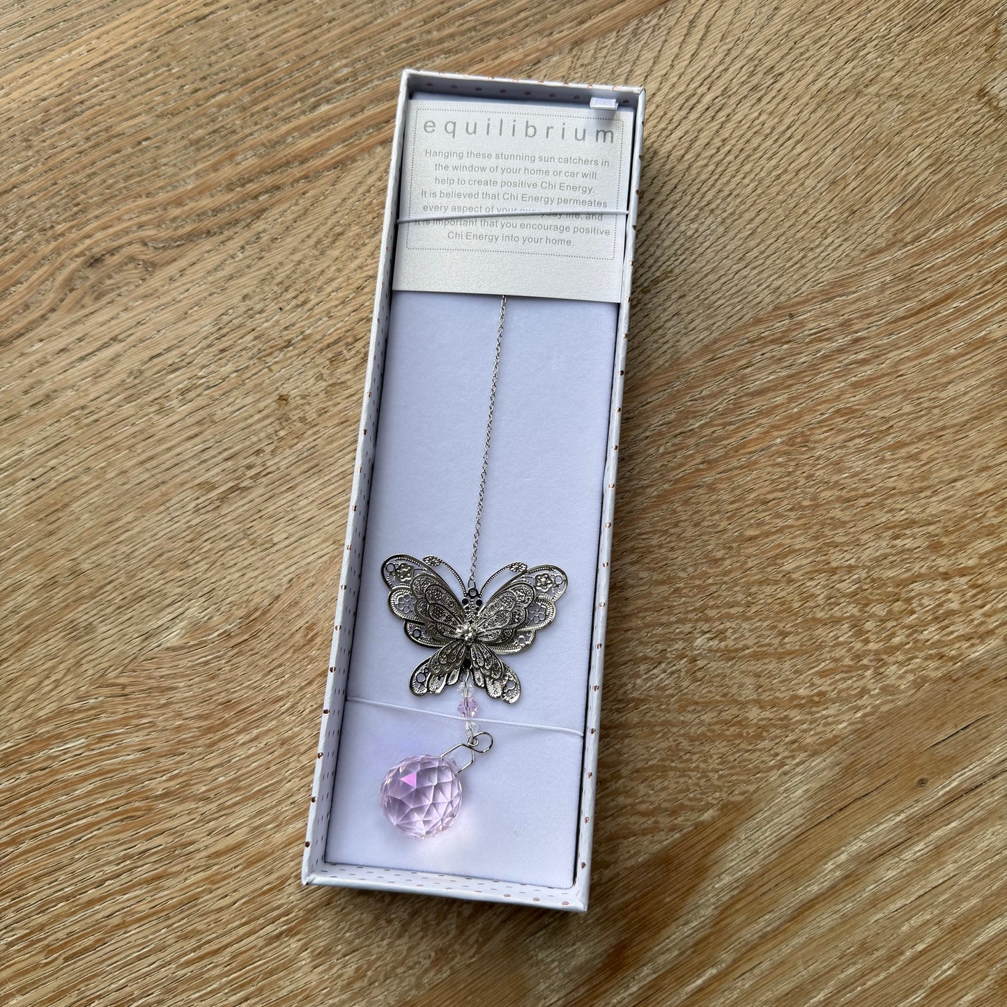 Equilibrium 733 3D Butterfly Dream Catcher