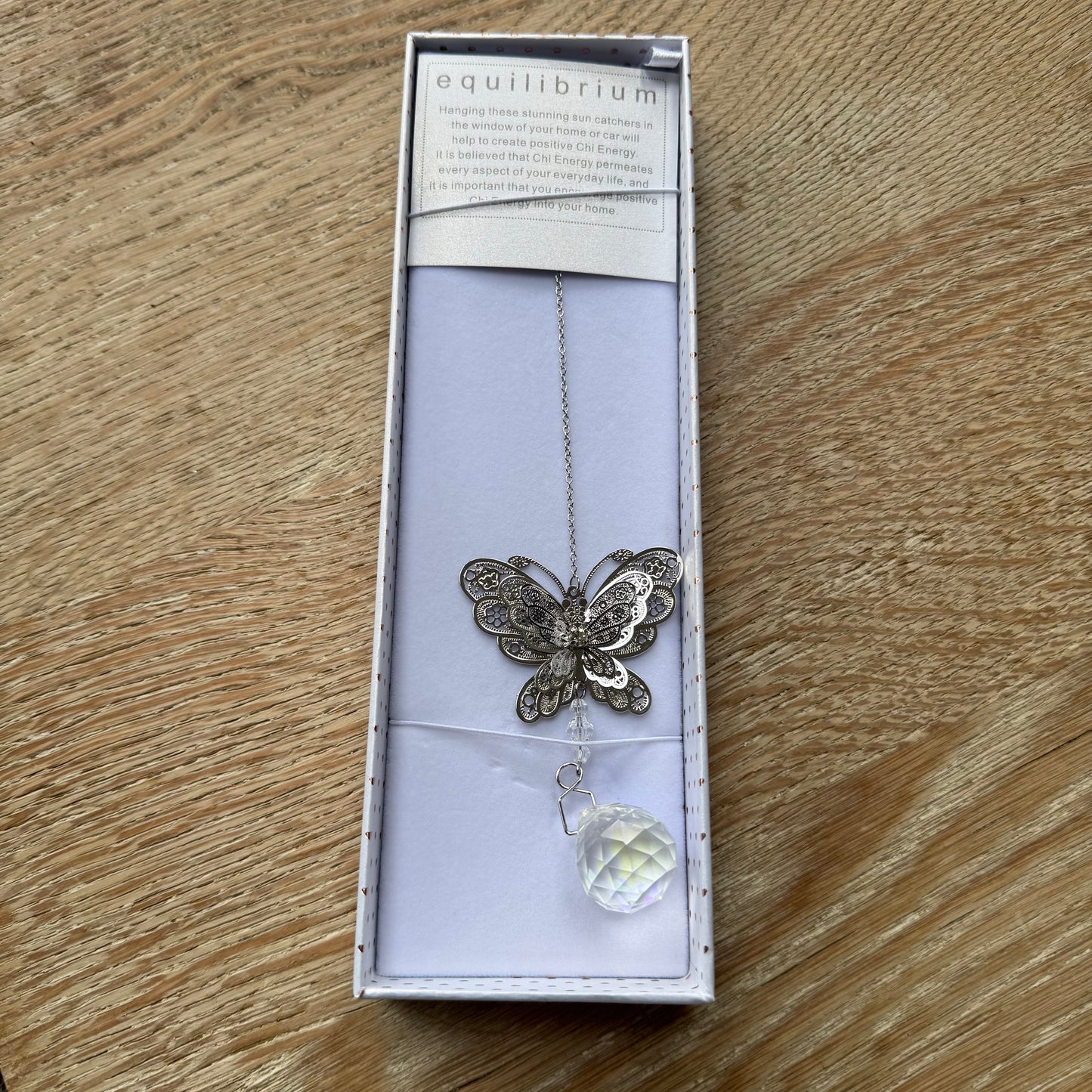 Equilibrium 733 3D Butterfly Dream Catcher