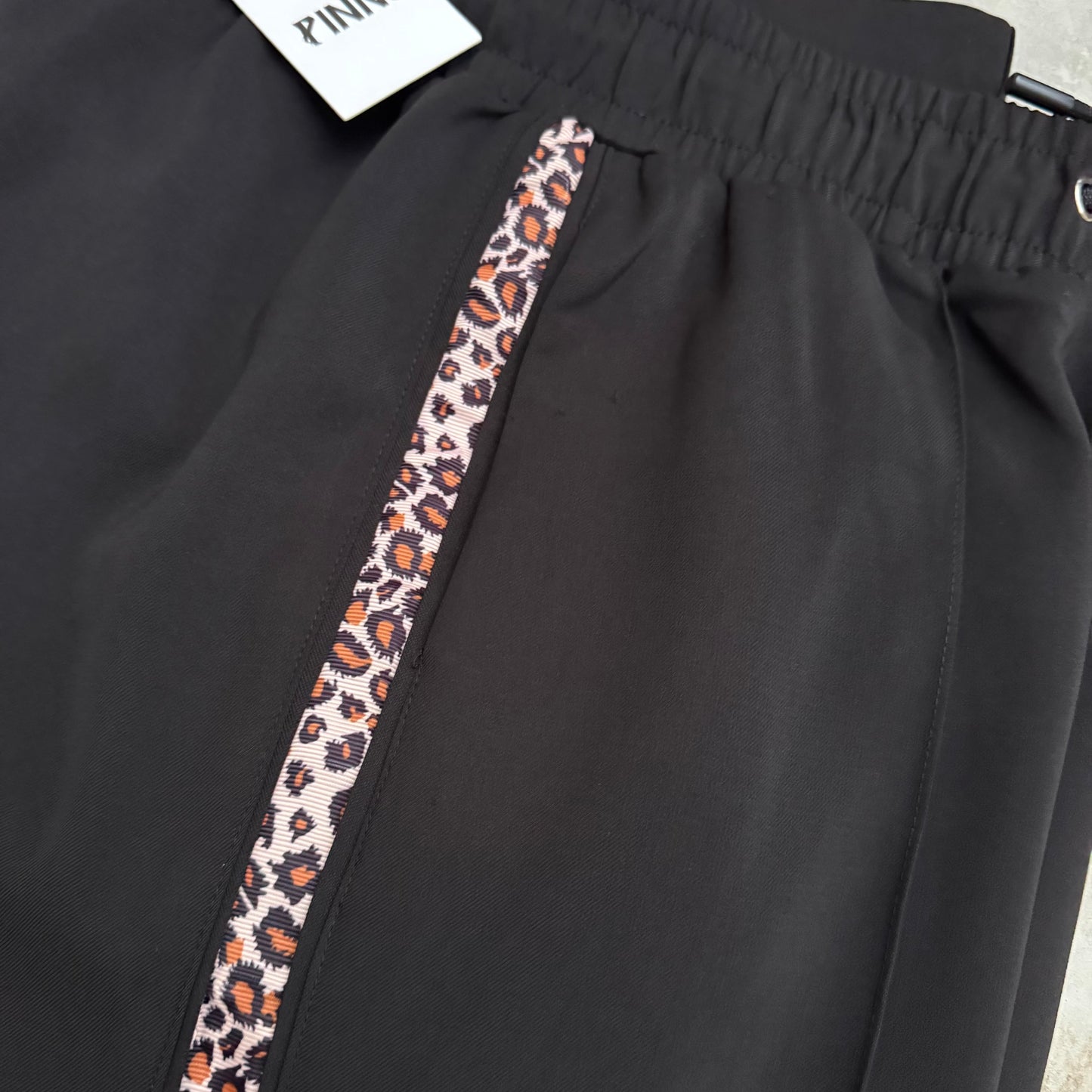 Pinns 643T Wide Leg Trouser with side Tape Detail