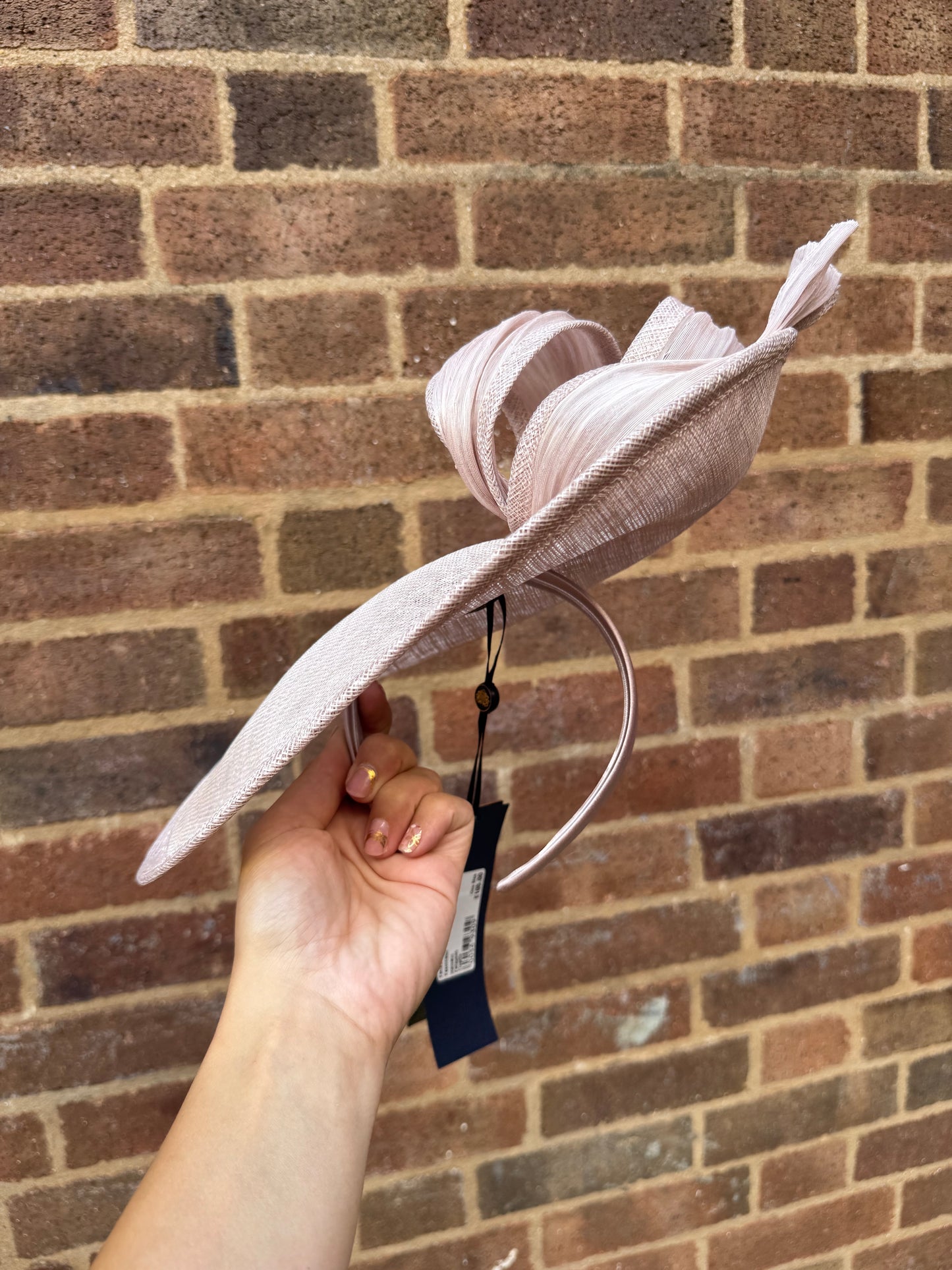 Failsworth SS26 129 Sinamay Silk Fascinator Truffle
