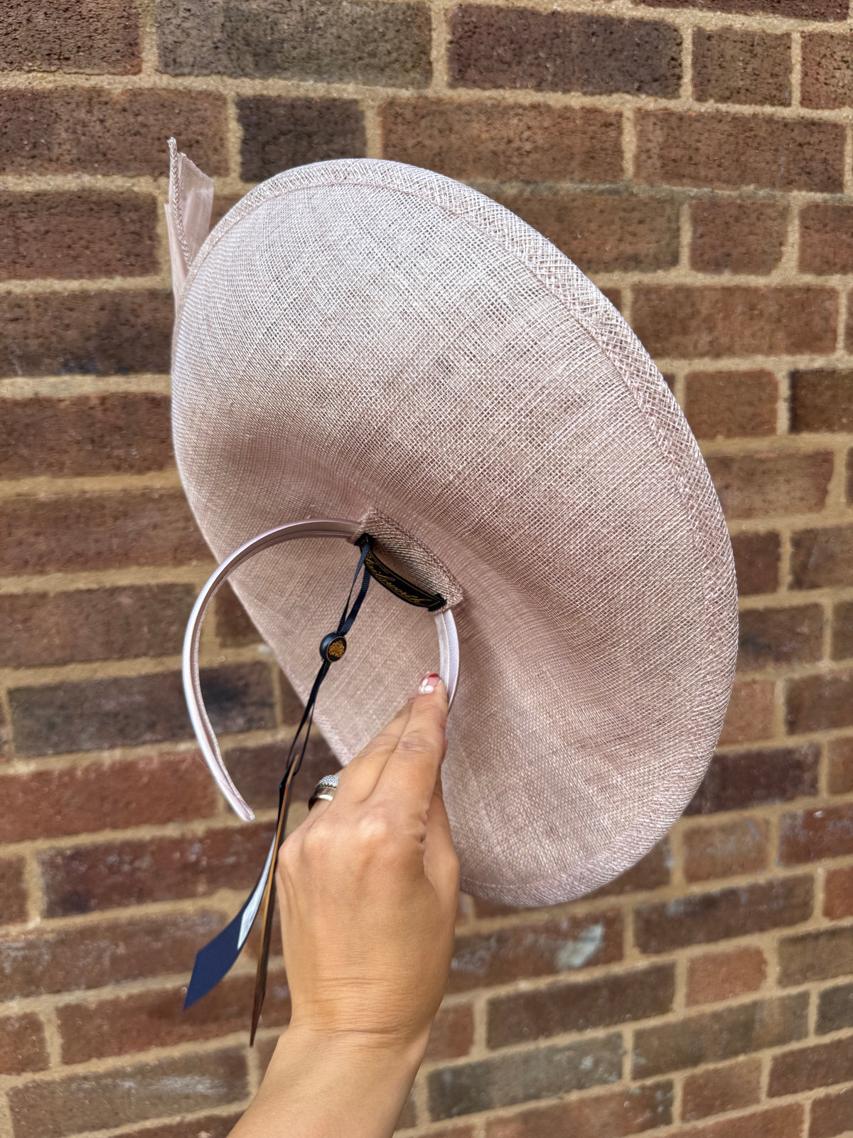 Failsworth SS26 129 Sinamay Silk Fascinator Truffle
