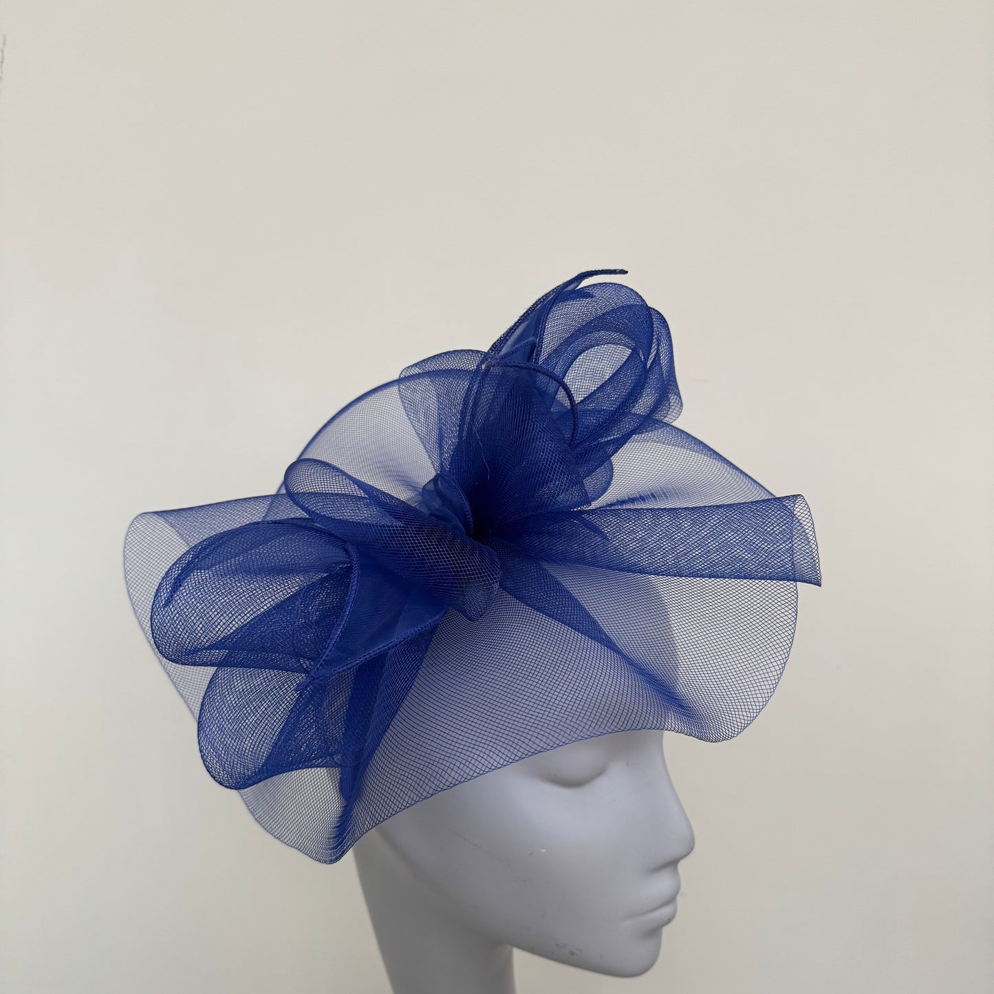 J Bees JB25/72 Cobalt Blue Mesh Fascinator