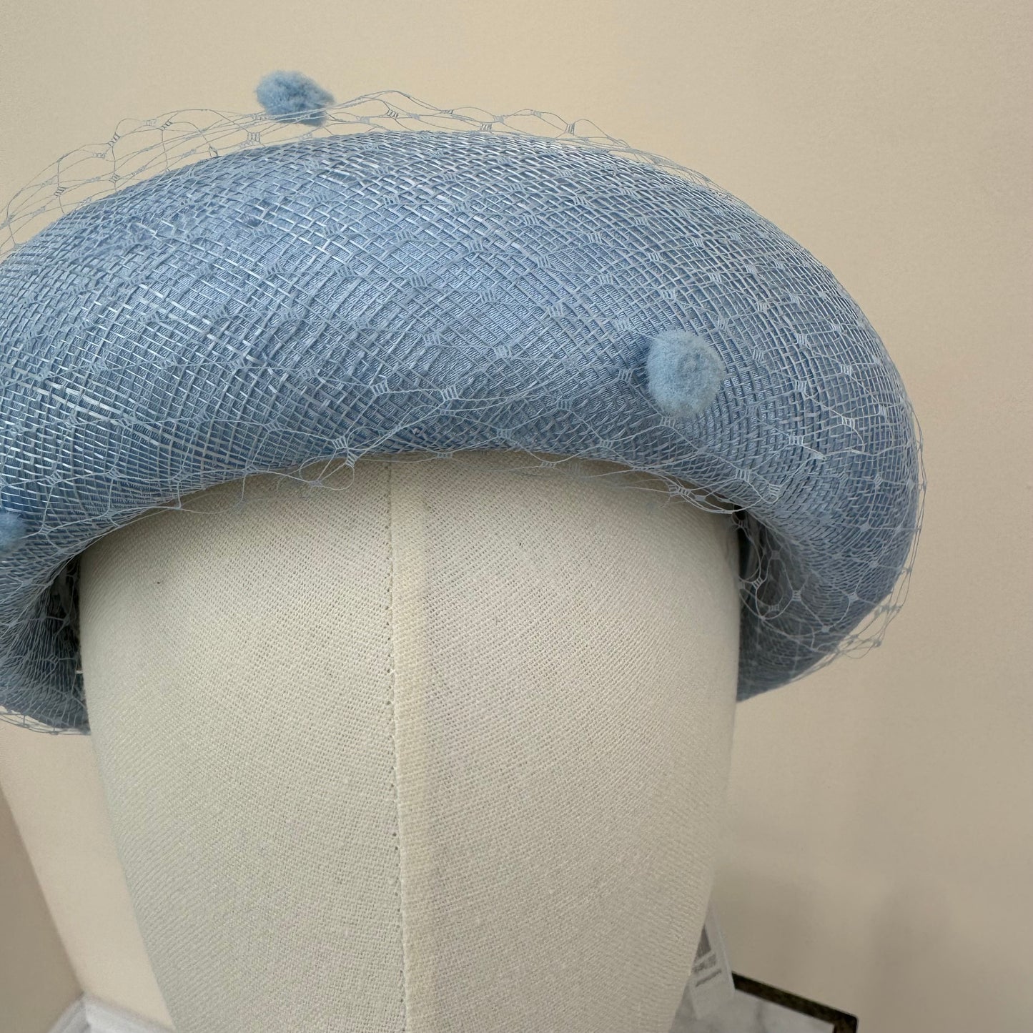 Max and Ellie HF6 Powder Blue Fascinator