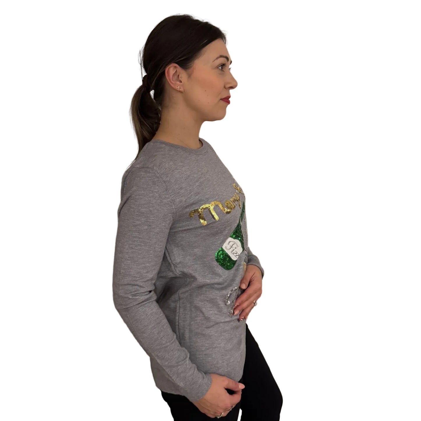 Paramour XKN2502 Merry Fizzmas Christmas Jumper