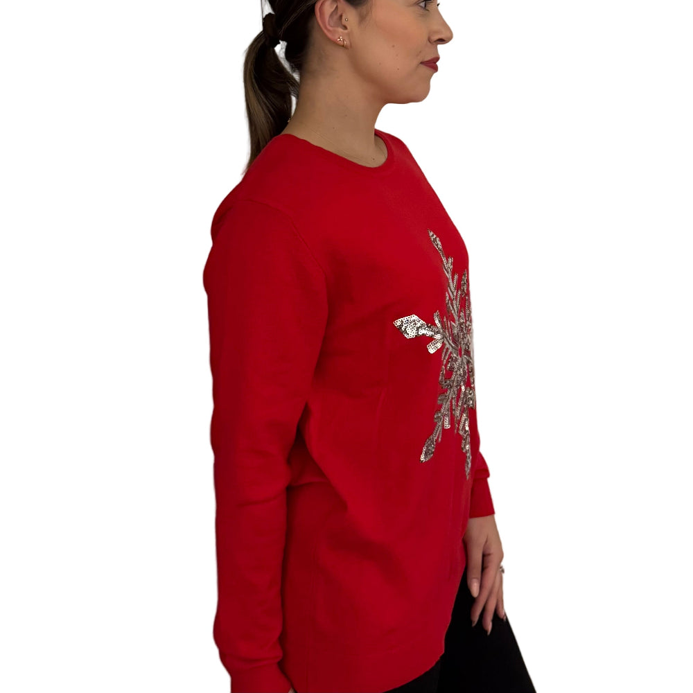 Paramour XKN2501 Snowflake Christmas Jumper