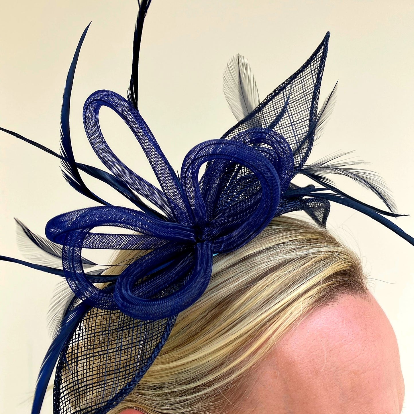 Max and Ellie CF8 Fascinator in Blues