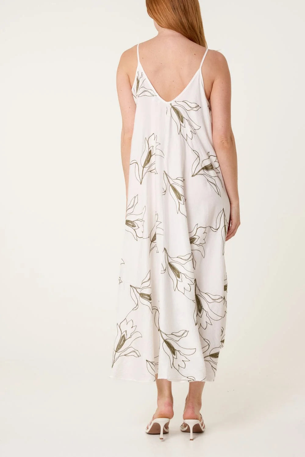 ZP White Strappy Dress