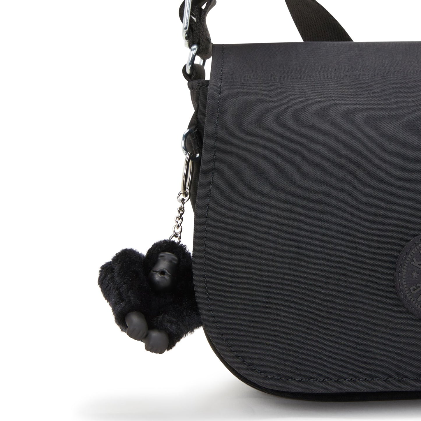 Kipling Loreen M Black Noir Crossbody Bag