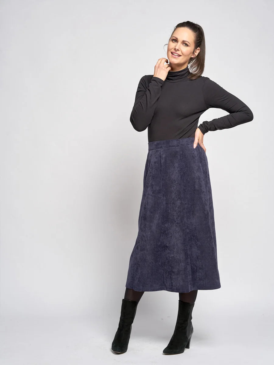Pinns A-Line Corduroy Skirt