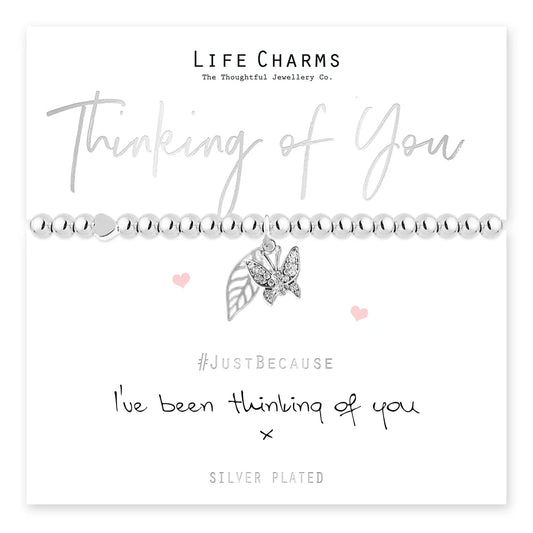 Life Charms Thinking of You Bracelet LC007BW