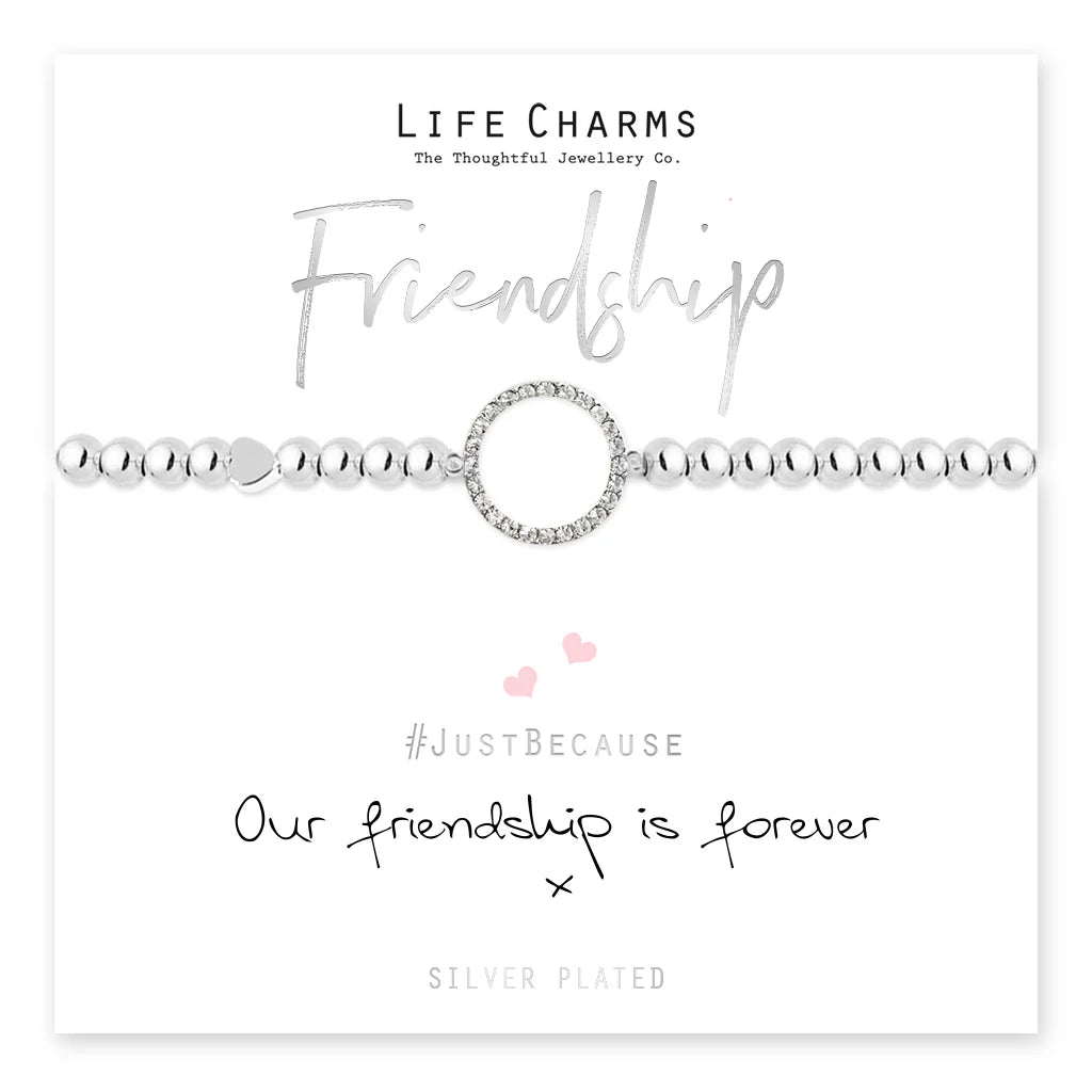 Life Charms LC025BW Friendship Forever Bracelet