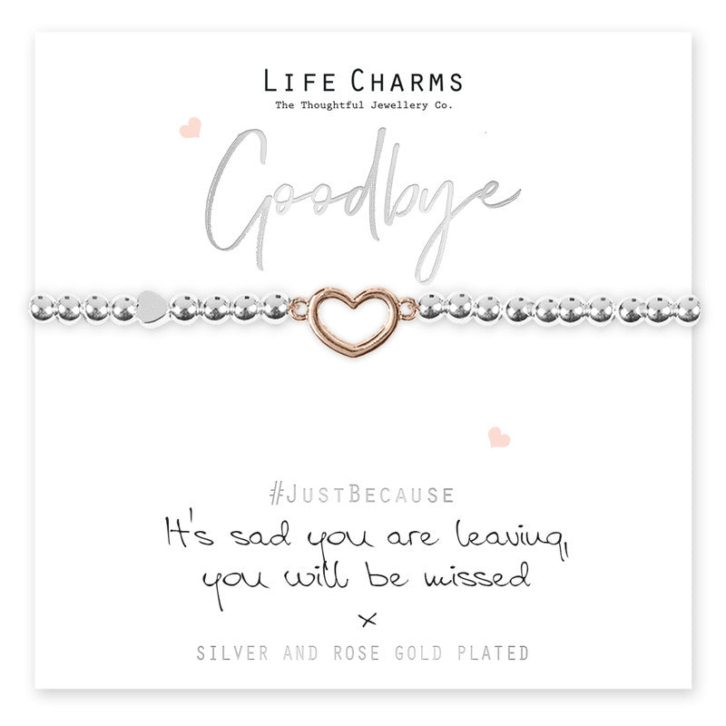 Life Charms Sad you are Leaving