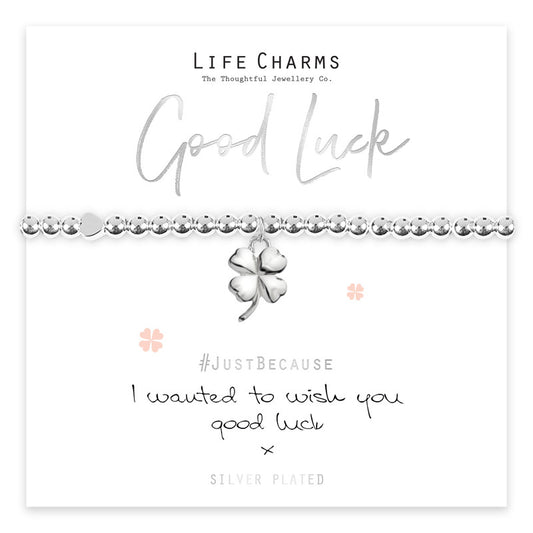 Life Charms Wish You Good Luck Bracelet