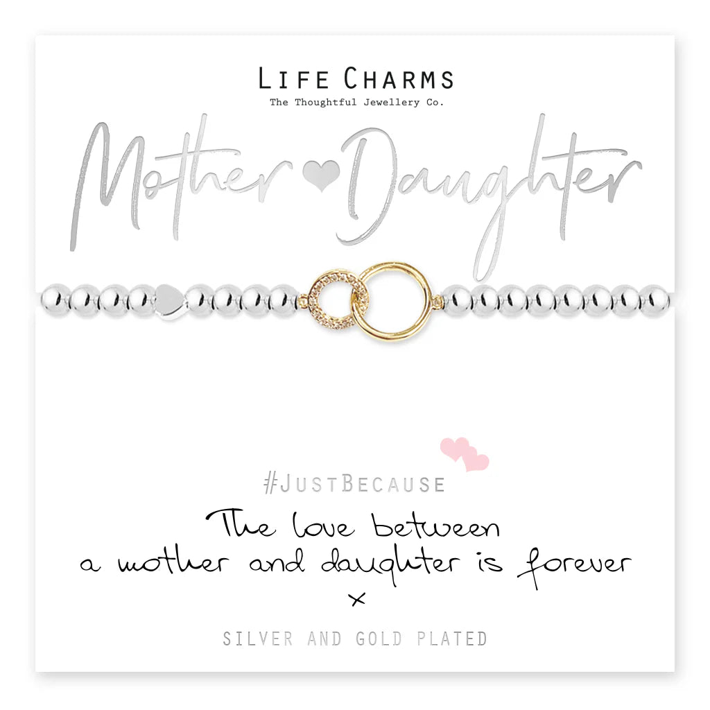 Life Charms LC054BW Love Between Mother & Daughter