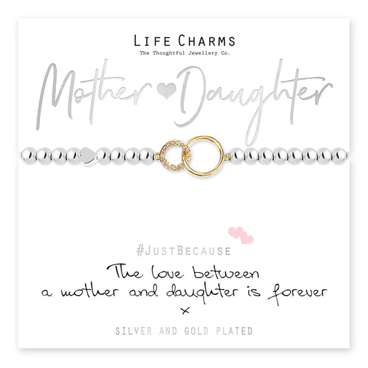 Life Charms LC054BW Love Between Mother & Daughter