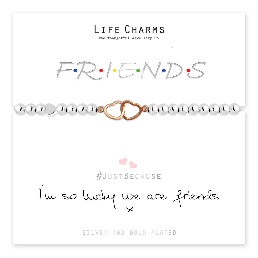 Life Charms LC074BW We Are Friends Bracelet