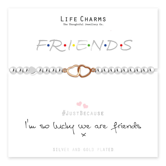 Life Charms LC074BW We Are Friends Bracelet
