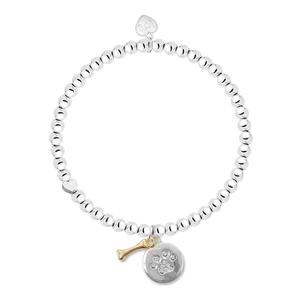 Life Charms LC077BW Dog Bracelet