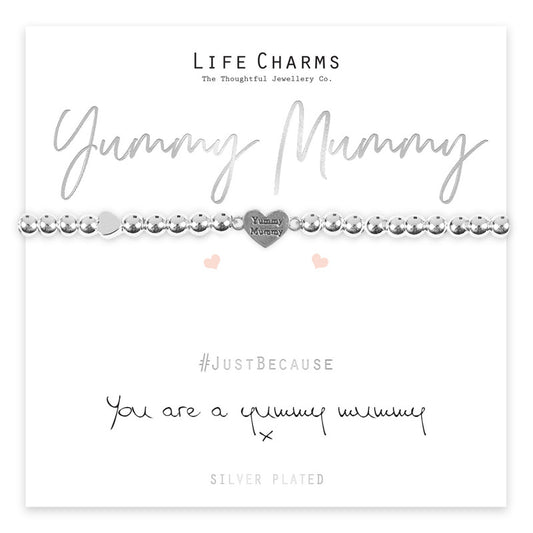 Life Charms You Are A Yummy Mummy Bracelet