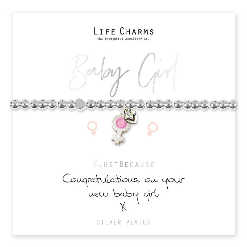 Life Charms Baby Girl Bracelet