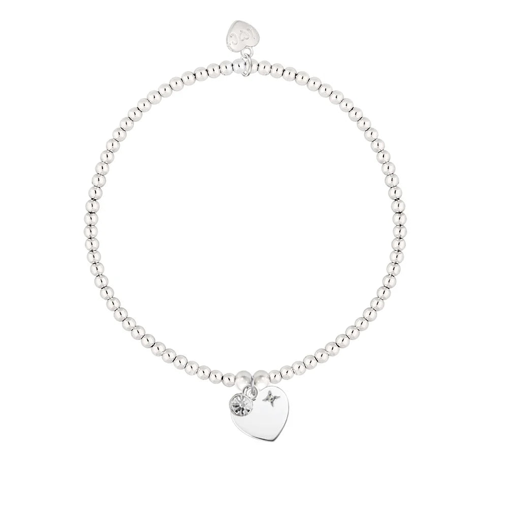 Life Charms LC139BW Thank You - Tie The Knot Silver