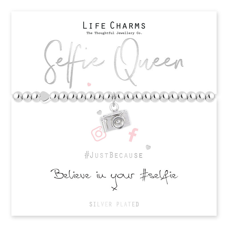 Life Charms Selfie queen Bracelet