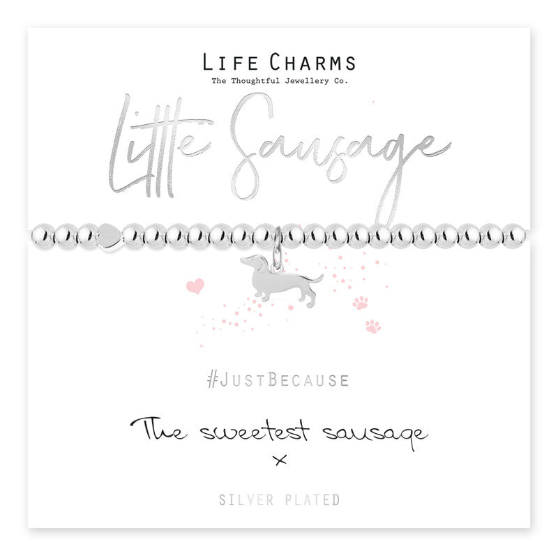 Life Charms little sausage Bracelet