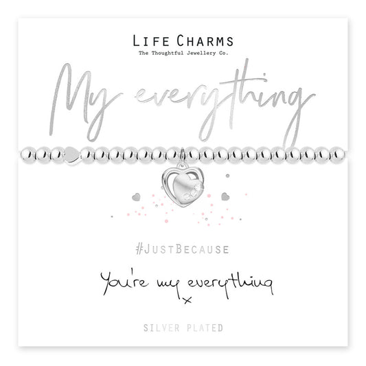 Life Charms Everything bracelet Silver
