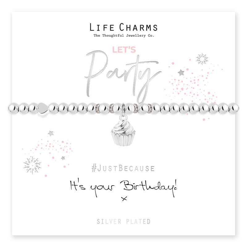 Life Charms Lets Party Bracelet