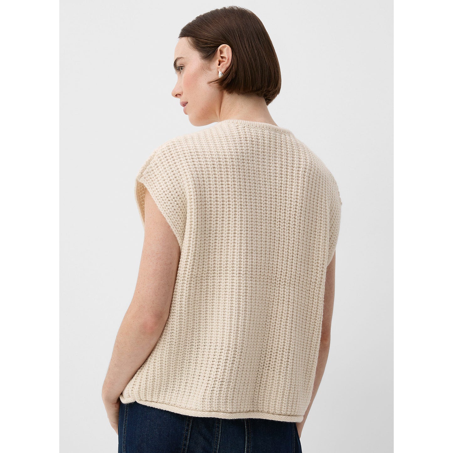 B.Young ByNORMA Slipover Button Vest