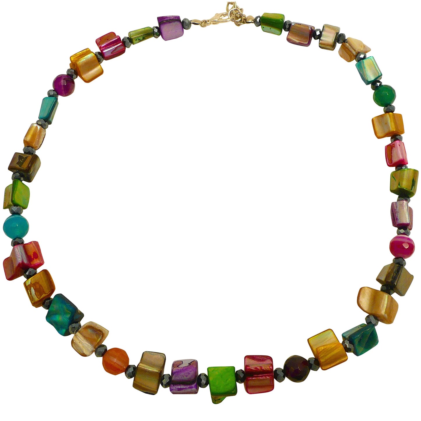Lotus Feet MRSG Rainbow Necklace